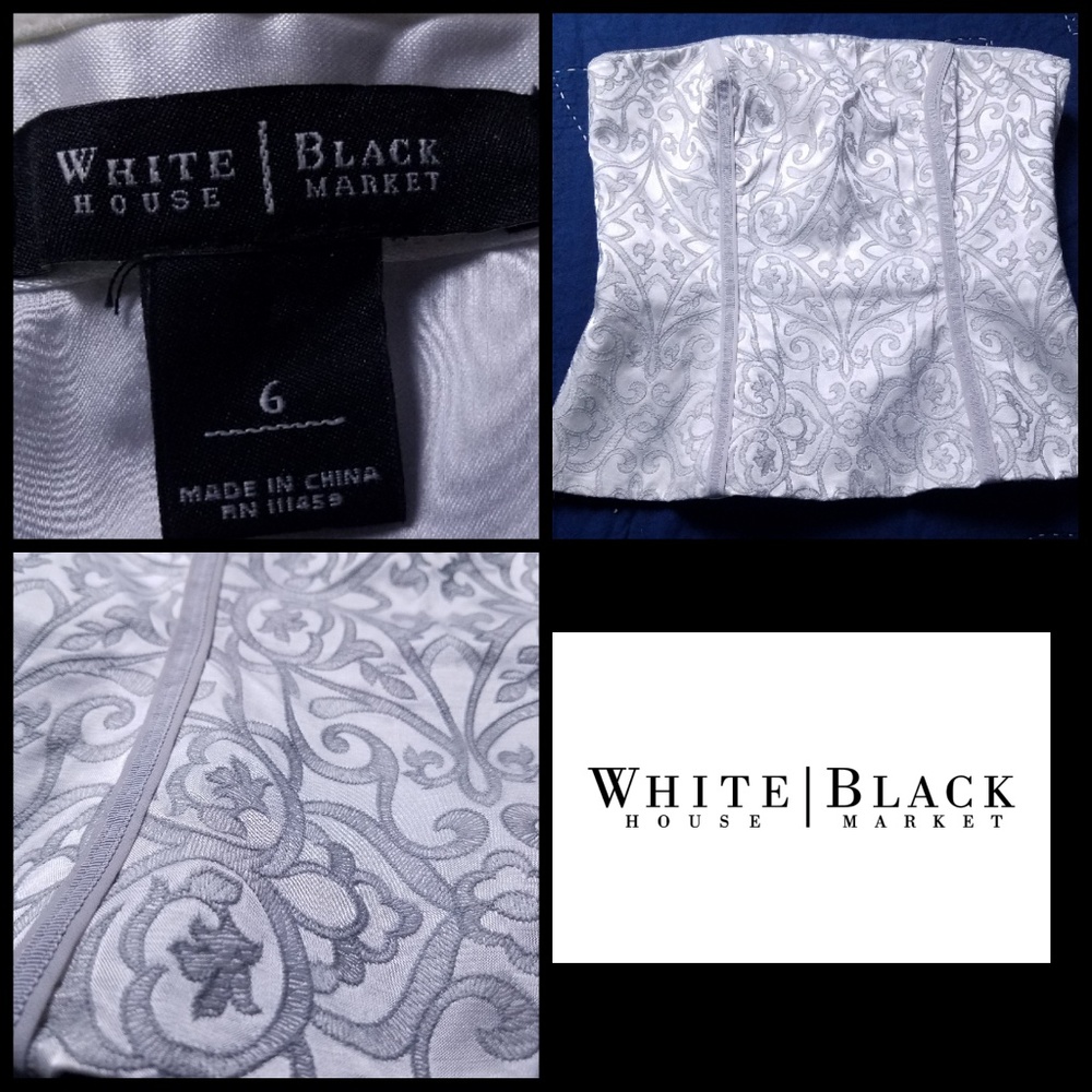 White House Black Market Corset top size 6